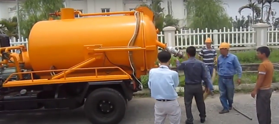 Hút bể phốt tại thường tín